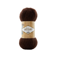 Farbe 26 dunkelbraun - Alize 3 Season - Wolle-Mohair-Gemisch - 100g