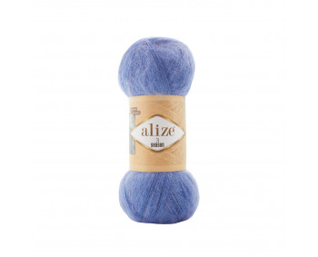Farbe 40 blau - Alize 3 Season - Wolle-Mohair-Gemisch - 100g