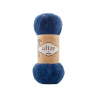 Farbe 409 dunkelblau  - Alize 3 Season - Wolle-Mohair-Gemisch - 100g