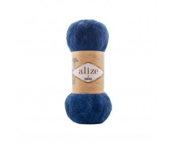 Farbe 409 dunkelblau  - Alize 3 Season - Wolle-Mohair-Gemisch - 100g