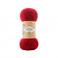 Farbe 56 rot  - Alize 3 Season - Wolle-Mohair-Gemisch - 100g