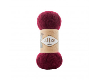 Farbe 57 weinrot - Alize 3 Season - Wolle-Mohair-Gemisch - 100g