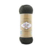 Farbe 873 grüngrau - Alize Superwash Artisan Sockenwolle 100g