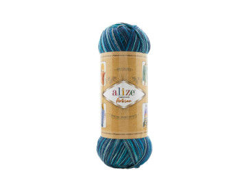 Farbe 9017 - Alize Superwash Artisan Sockenwolle 100g