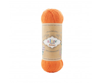 Farbe 336 orange - Alize Superwash Artisan Sockenwolle 100g