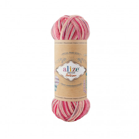Farbe 9002 - Alize Superwash Artisan Sockenwolle 100g