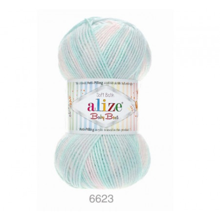 Farbe 6623 - Alize Baby Best Batik 100g