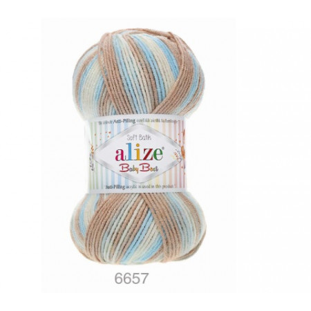 Farbe 6657 - Alize Baby Best Batik 100g
