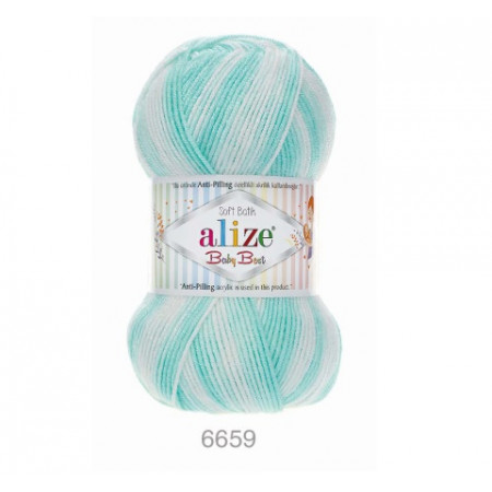 Farbe 6659 - Alize Baby Best Batik 100g