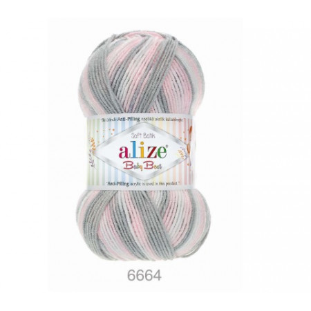Farbe 6664 - Alize Baby Best Batik 100g