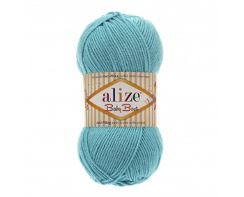 Alize Baby Best  - 100g - Farbe 287 türkis