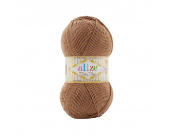 Alize Baby Best  - 100g - Farbe 824 hellbraun