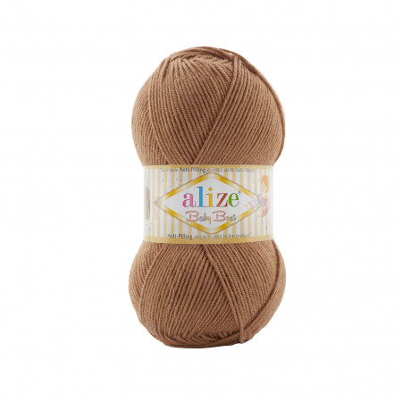 Alize Baby Best  - 100g - Farbe 824 hellbraun