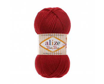 Alize Baby Best  - 100g - Farbe 106 dunkelrot