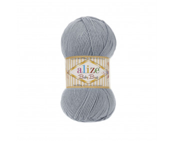 Alize Baby Best  - 100g - Farbe 119 grau