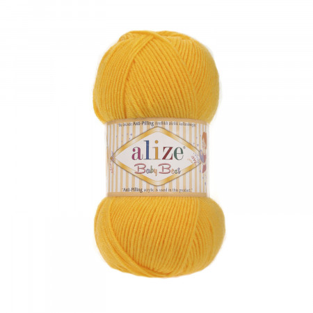 Alize Baby Best  - 100g - Farbe 216 gelb