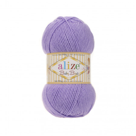 Alize Baby Best  - 100g - Farbe 43 lavendel