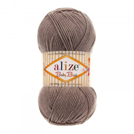 Alize Baby Best  - 100g - Farbe 534 braun