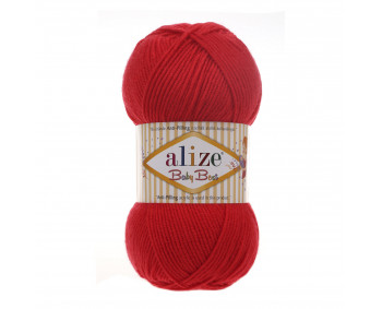 Alize Baby Best  - 100g - Farbe 56 rot