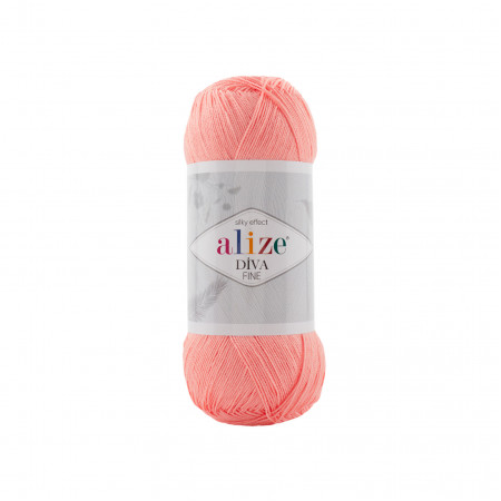 Farbe 145 lachs  - ALIZE Diva Fine Microfaser 100g