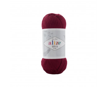 Farbe 57 bordo - ALIZE Diva Fine Microfaser 100g