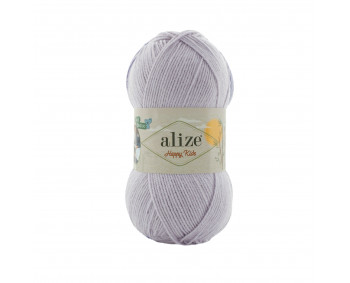 Farbe 451 hellgrau - ALIZE Happy Kids 100g