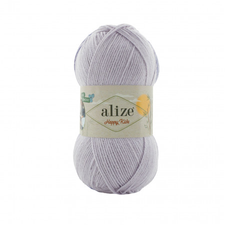 Farbe 451 hellgrau - ALIZE Happy Kids 100g