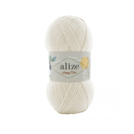 Farbe 62 cream - ALIZE Happy Kids 100g