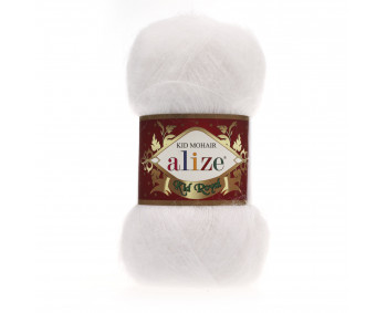 Farbe 55 weiss - ALIZE Kid Royal 50g