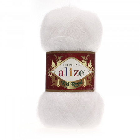 Farbe 55 weiss - ALIZE Kid Royal 50g
