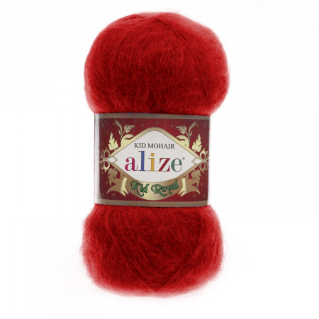 Farbe 56 rot - ALIZE Kid Royal 50g