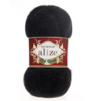 Farbe 60 schwarz - ALIZE Kid Royal 50g