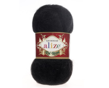 Farbe 60 schwarz - ALIZE Kid Royal 50g