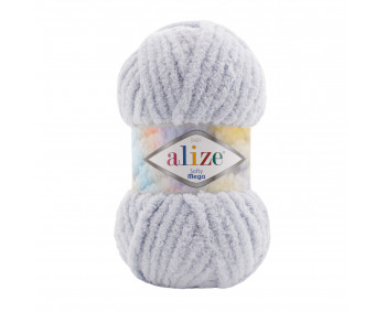 Farbe 416 hellgrau - Alize Softy Mega 100g