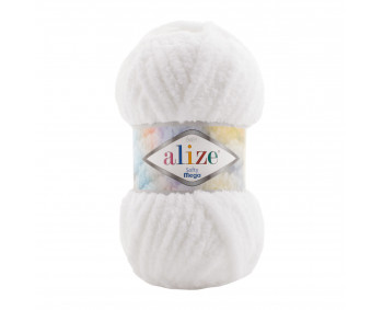 Farbe 55 weiss - Alize Softy Mega 100g