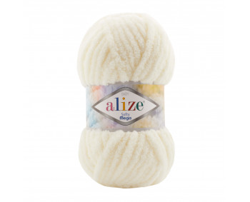 Farbe 62 creme - Alize Softy Mega 100g