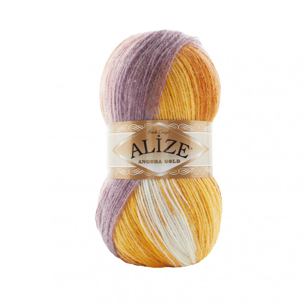 Alize Angora Gold Strickgarn - 20% Wolle, 80% Acryl, 2 Knäuel à 200 G, 1204 M, Weich & Vielseitig