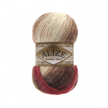 Farbe 4574 - Alize Angora Gold Batik 100g