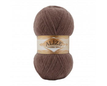 Farbe 493 dunkelbraun- Alize Angora Gold Uni 100g