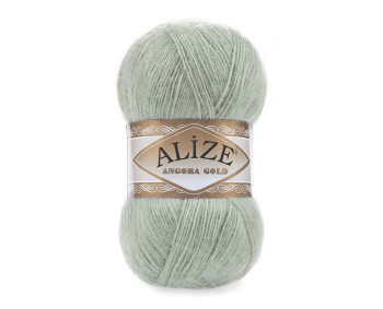 Farbe 515 mandelgrün - Alize Angora Gold Uni 100g