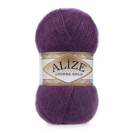 Farbe 111 pflaume - Alize Angora Gold Uni 100g