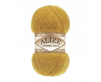 Farbe 02 gelb - Alize Angora Gold Uni 100g