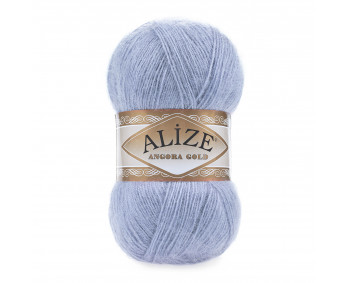 Farbe 40 blue - Alize Angora Gold Uni 100g