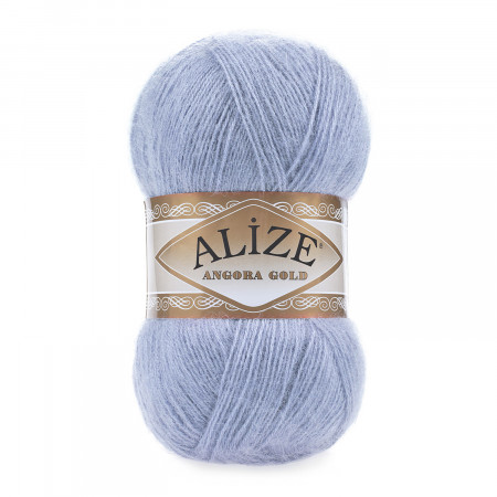 Farbe 40 blue - Alize Angora Gold Uni 100g