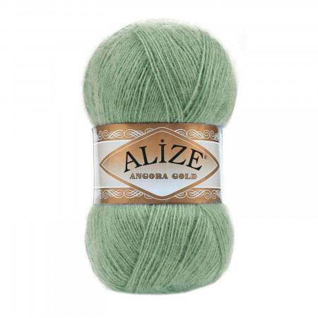 Farbe 852 grün - Alize Angora Gold Uni 100g