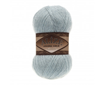 Farbe 114 aqua - Alize Angora Gold Simli 100g