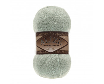 Farbe 515 mandelgrün - Alize Angora Gold Simli 100g