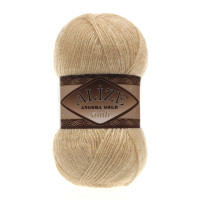 Farbe 95 camel - Alize Angora Gold Simli 100g