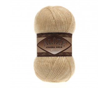 Farbe 95 camel - Alize Angora Gold Simli 100g