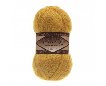 Farbe 02 safran - Alize Angora Gold Simli 100g